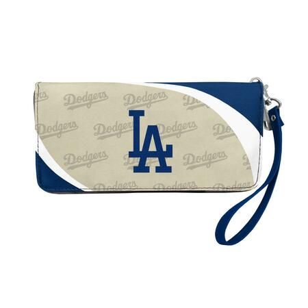 LITTLE EARTH MLB Curve Zip Organizer Wallet - Los Angeles Dodgers 600902-DODG